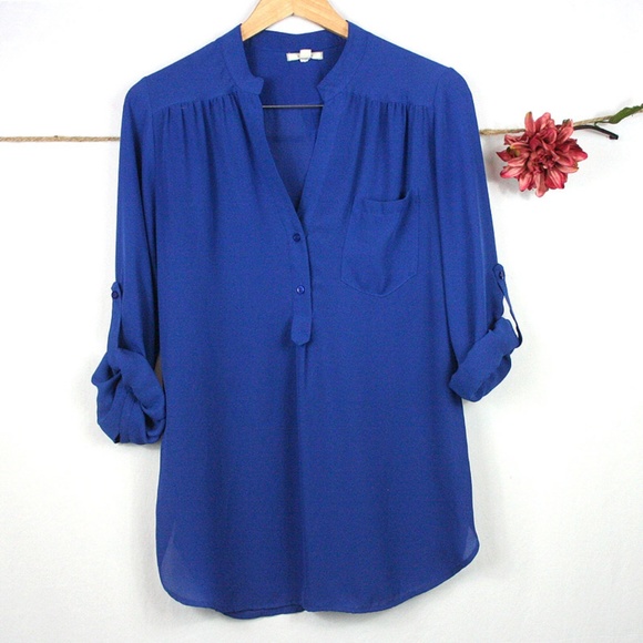 *HOST PICK!* Lot of 3 Pleione Anthro Career Tops - Picture 3 of 8